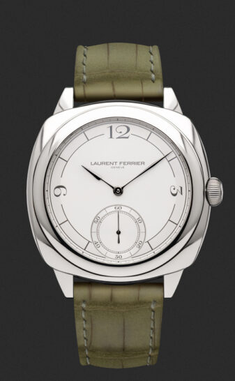 Laurent-Ferrier_Square-Micro-Rotor-Retro-White_Stainless-Steel-Case_Watch_LCF0013.AC.G3N_Front-Soldat_HD